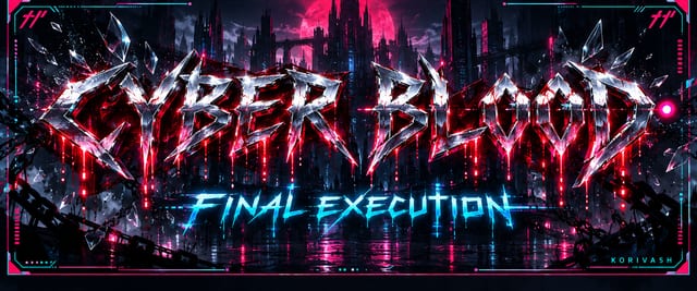 CYBER BLOOD - FINAL EXECUTION - song banner