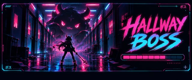 Hallway Boss - song banner