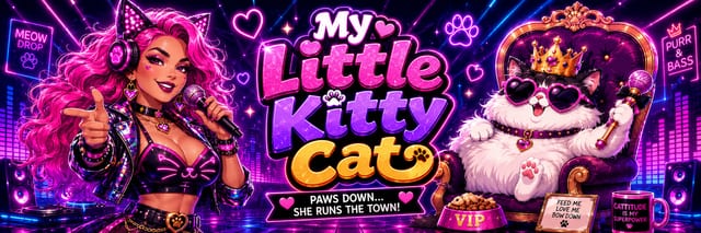 My Little Kitty Cat - song banner